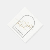 シンプルでおしゃれなテーブルナプキン 前夜祭用 スタンダードカクテルナプキン (角)