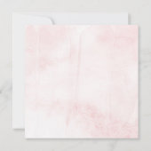 シンプルでおしゃれな花園 ブライダルシャワー お礼カード サンキューカード (裏面)