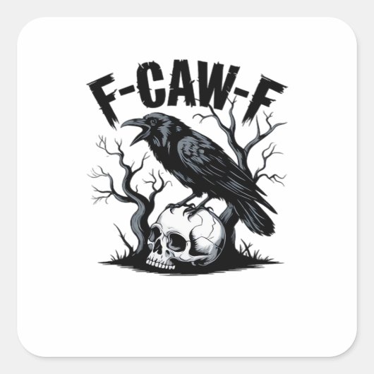 シンプルですっきりデザインのF Caw F スクエアシール (正面)