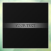 シンプルでエレガントなグラデーションストライプの編集可能な色 ウィンドウサイン (シート3)