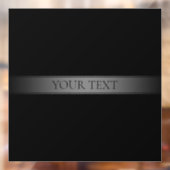 シンプルでエレガントなグラデーションストライプの編集可能な色 ウィンドウサイン (シート2)