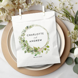 シンプルでエレガントなユーカリ フェイバーバッグ