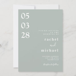 シンプルでエレガントな招待状 招待状