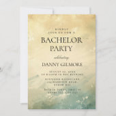 シンプルでエレガントな独身パーティー 招待状 (正面)