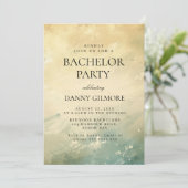 シンプルでエレガントな独身パーティー 招待状 (スタンド正面)