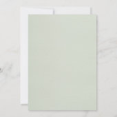 シンプルでエレガントな結婚式招待状 招待状 (裏面)