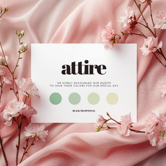 シンプルでエレガント、そしておしゃれなウェディングドレス エンクロージャーカード