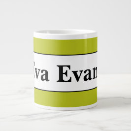 シンプルでエレガント ジャンボコーヒーマグカップ