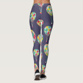 シンプルでカラフルな熱気は|のレギンスを風船のようにふくらませます レギンス (裏面)