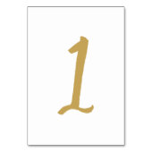 シンプルでシックなテーブル数金表1 テーブルナンバー (裏面)