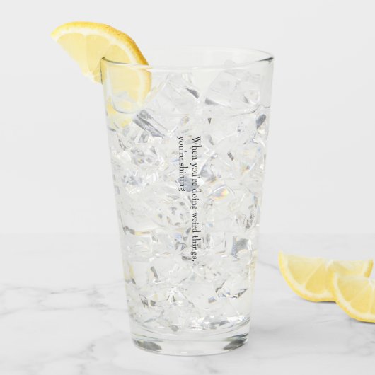 シンプルでスタイリッシュなグラス タンブラーグラス (アイス正面)