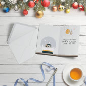 シンプルでモダンなクリスマスグリーティングカード。 シーズンカード