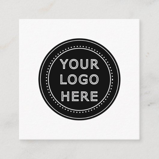 シンプルでモダンなミニマルデザイン エンクロージャーカード (正面)