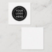 シンプルでモダンなミニマルデザイン エンクロージャーカード (正面/裏面)