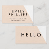 シンプルでモダンな名刺 名刺 (正面/裏面)