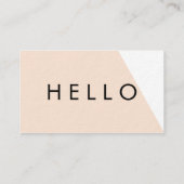 シンプルでモダンな名刺 名刺 (裏面)