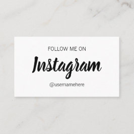 シンプルでモダンな最小主義の社会的な媒体 名刺