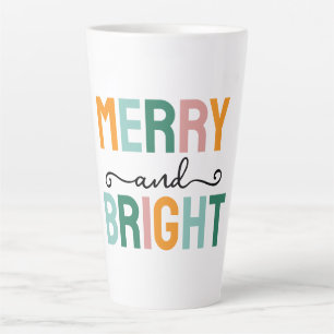 シンプルでユニークなクラシカルなクリスマスデザイン カフェラテマグ