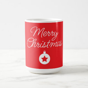 シンプルでユニークなクラシカルなクリスマスデザイン コーヒーマグカップ