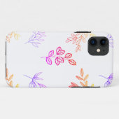シンプルで上品な葉っぱのiPhoneケース Case-Mate iPhoneケース (裏面(横))