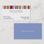 シンプルで企業のなカード庭の調子きれいにすれば 名刺 (正面/裏面)