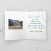 シンプルで冒険的な、彼氏へのバレンタインカード カード (内部)