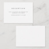 シンプルで及び上品なエンクロージャカード エンクロージャーカード (正面/裏面)