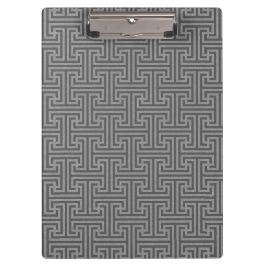 シンプルで幾何学的な形 クリップボード (正面)