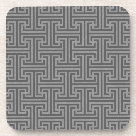 シンプルで幾何学的な形 コースター (正面)