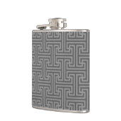 シンプルで幾何学的な形 フラスク (左)