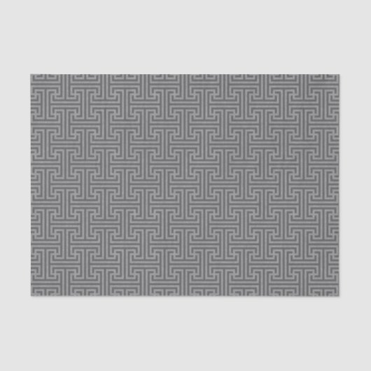 シンプルで幾何学的な形 薄葉紙 (正面)