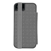 シンプルで幾何学的な形 INCIPIO iPhoneウォレットケース (フォリオ裏面)