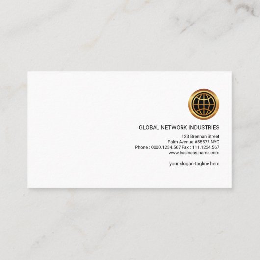 シンプルで明白なレトロの創造的なあずき色の兵站学 名刺 (裏面)