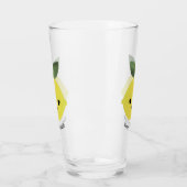シンプルで最も可愛いかわいいレモン タンブラーグラス (左)