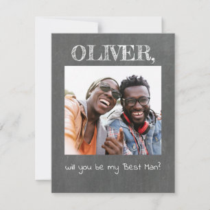 シンプルで楽しい！あなたは僕のグルームズマンになってくれる？ フォト