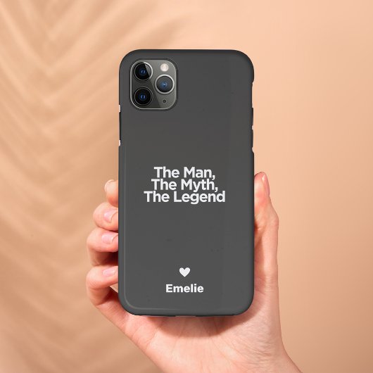 シンプルで甘い名言 オーダーメイドの父の日ギフト Case-Mate iPhoneケース