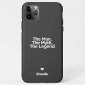 シンプルで甘い名言 オーダーメイドの父の日ギフト Case-Mate iPhoneケース (裏面)