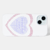 シンプルで美しいケース Case-Mate iPhoneケース (裏面 (横))