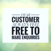 シンプルで美しい ウィンドウサイン (シート3)