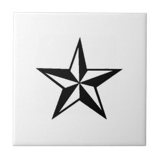 シンプルで航海のな星 タイル