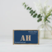 シンプルで航海のな|枚の名前及び接触情報カード コーリングカード (スタンド正面)