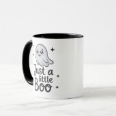 シンプルで面白いデザイン Just Little Boo マグカップ (正面左)