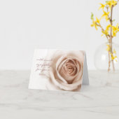 シンプルで、誠実な悔やみや弔慰カード カード (黄色い花)