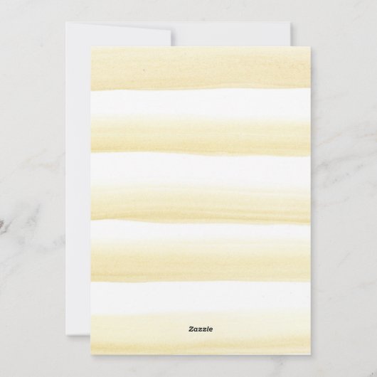 シンプルとエレガントソフトウォーターの色のクリスマス シーズンカード (裏面)