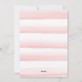 シンプルとエレガントソフトウォーターの色のクリスマス シーズンカード (裏面)