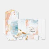 シンプルとエレガントソフトシックなカラー フェイバーボックス (折り畳みなし)