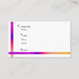 シンプルとエレガント 名刺