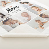 シンプルとシック | Photo Collage for Momとハート シェルパブランケット (3/4)