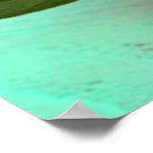 シンプルとピエレガントンク牡丹の植物学 ポスター (角)