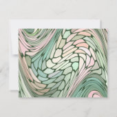 シンプルとピモダンンクとグリーンバルミツワー 出欠カード (裏面)